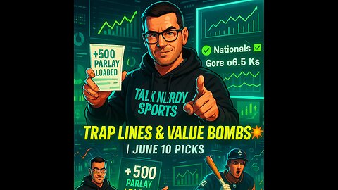 Tuesday TRAPS & VALUE BOMBS 💣 | AI’s Best MLB Plays for June 10