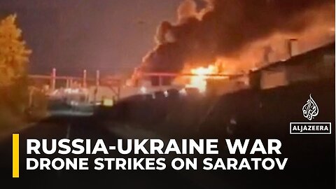 Ukrainian drone attack kills one and damages facility in Russia’s Saratov region