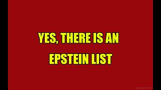 YES, THERE IS AN EPSTEIN LIST