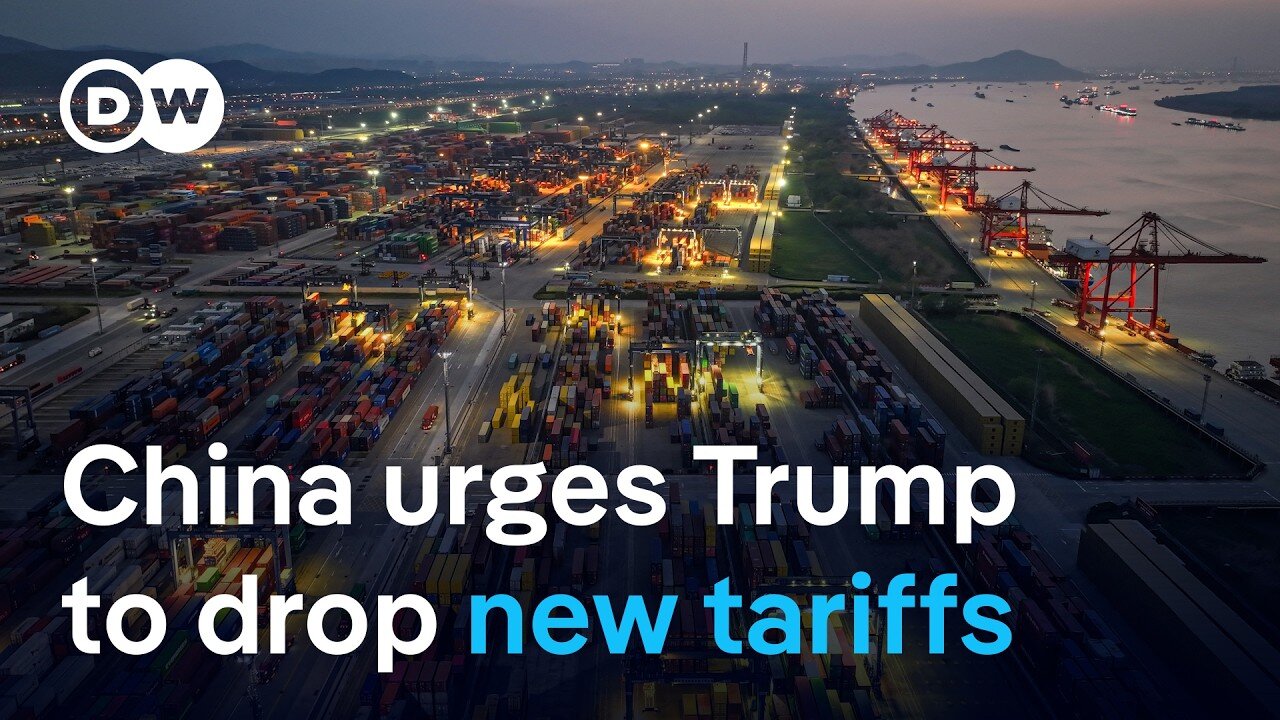 Trump tariffs: China calls on the US to 'correct its mistakes'