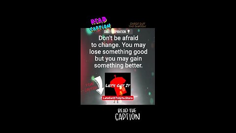 🗣Embrace Change & Be Better, Or Stay Stuck, Choice Is Yours‼️💪#DailyInspiration #MorningQuote