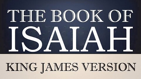 23) The Book of Isaiah