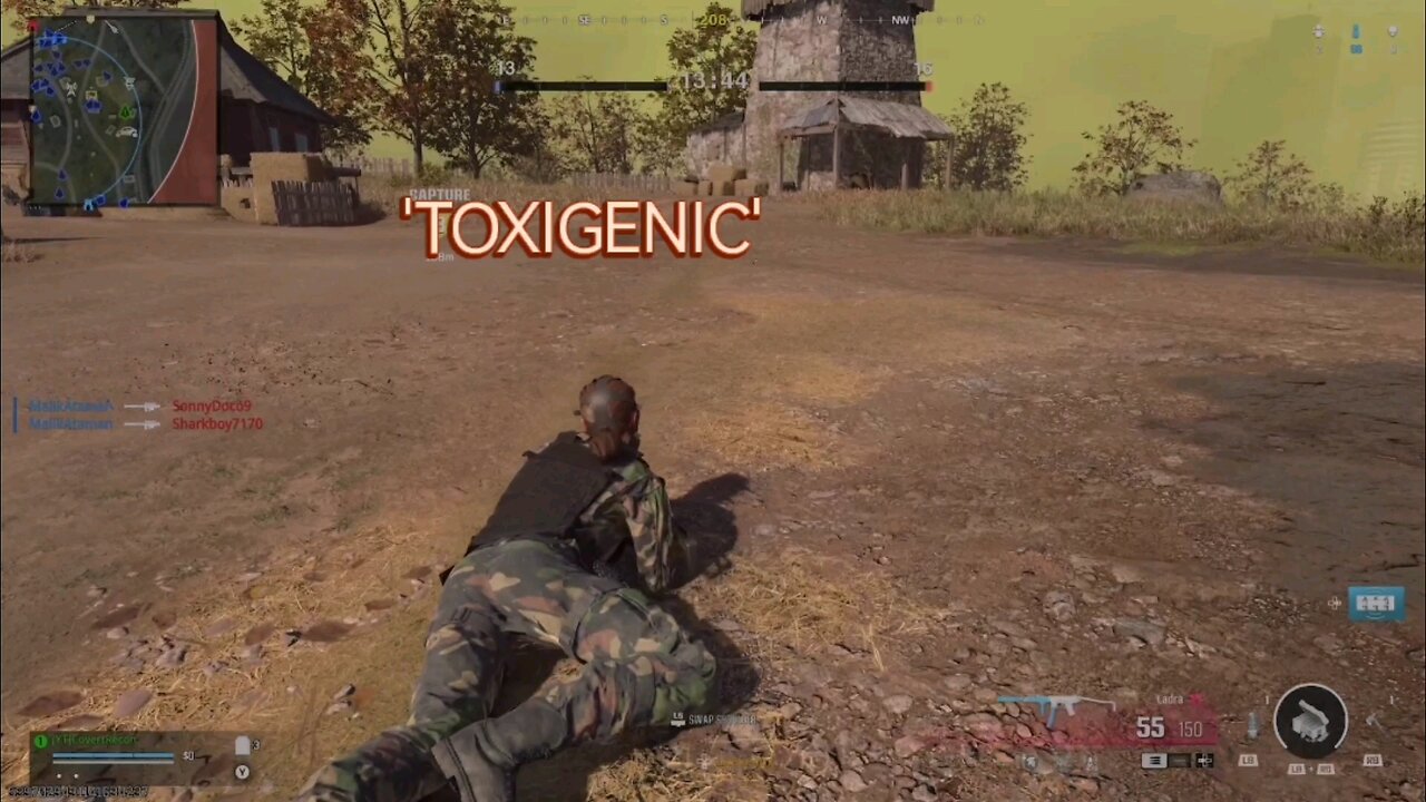 Warzone Third Person View: Grey 'Toxigenic'