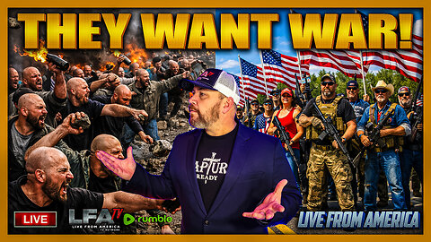 THEY WANT WAR! | LIVE FROM AMERICA 1.13.26 11AM