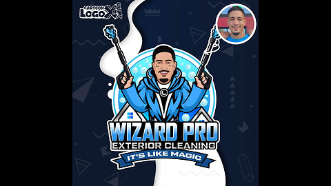 Cartoon Mascot Logo Reveal for Power Washing Business | Custom Logo Design by Cartoon LogoX