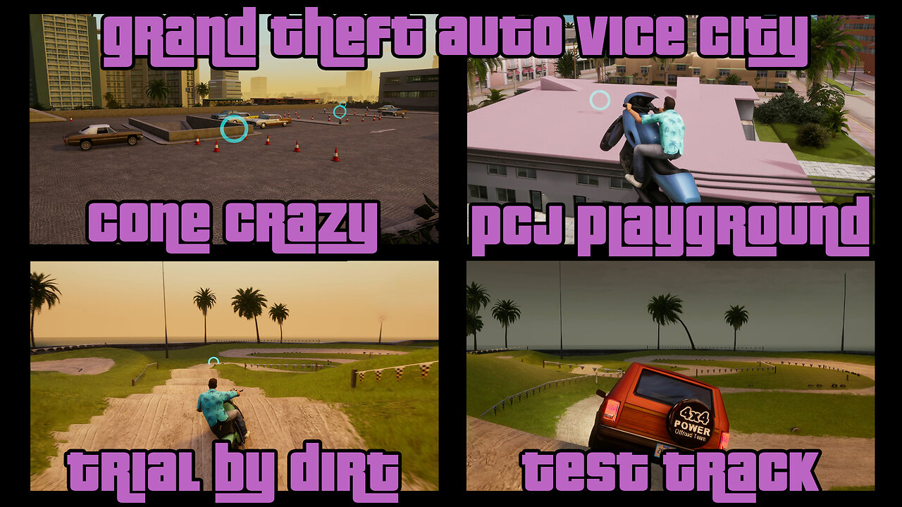 GTA: Vice City - The Definitive Edition | Side Activities: OFF-ROAD CHALLENGES