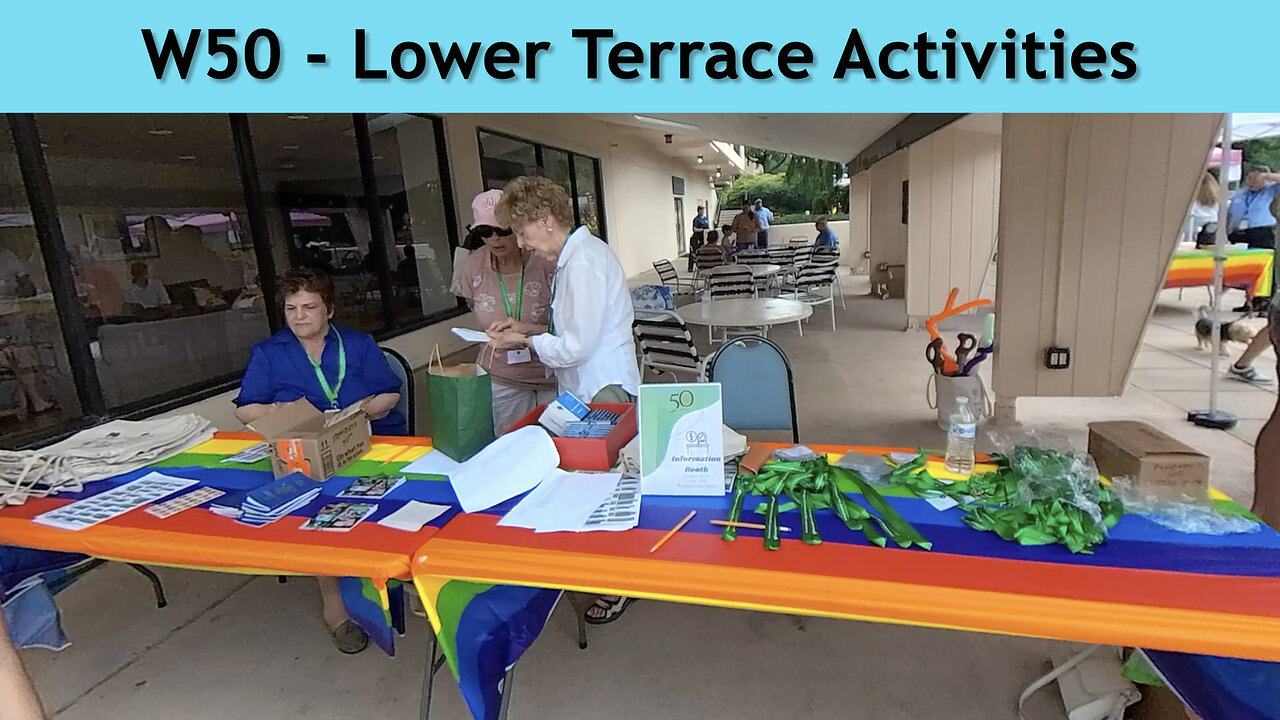 W50 - Lower Terrace Activities