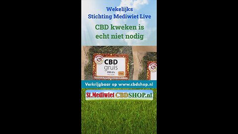 CBD kweken is echt niet nodig
