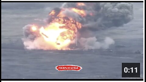 "Ukrainian Armed Forces' T-72 Tank and Crew Experience Epic Detonation"