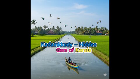 "Kadamkkudy – The Hidden Paradise of Kerala | Peaceful Backwaters & Village Life"