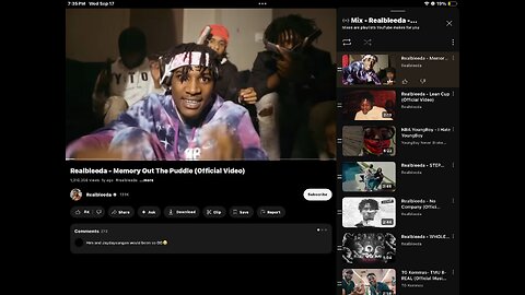 Memory out the puddle