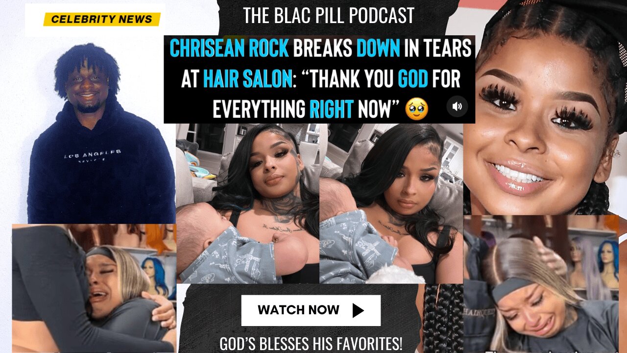 Chrisean Rock breaks down in Tears at Hair Salon: Thank you GOD for everything right now