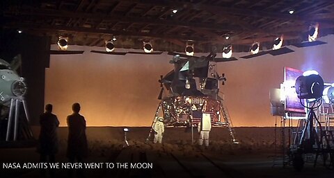 NASA ADMITS WE NEVER WENT TO THE MOON