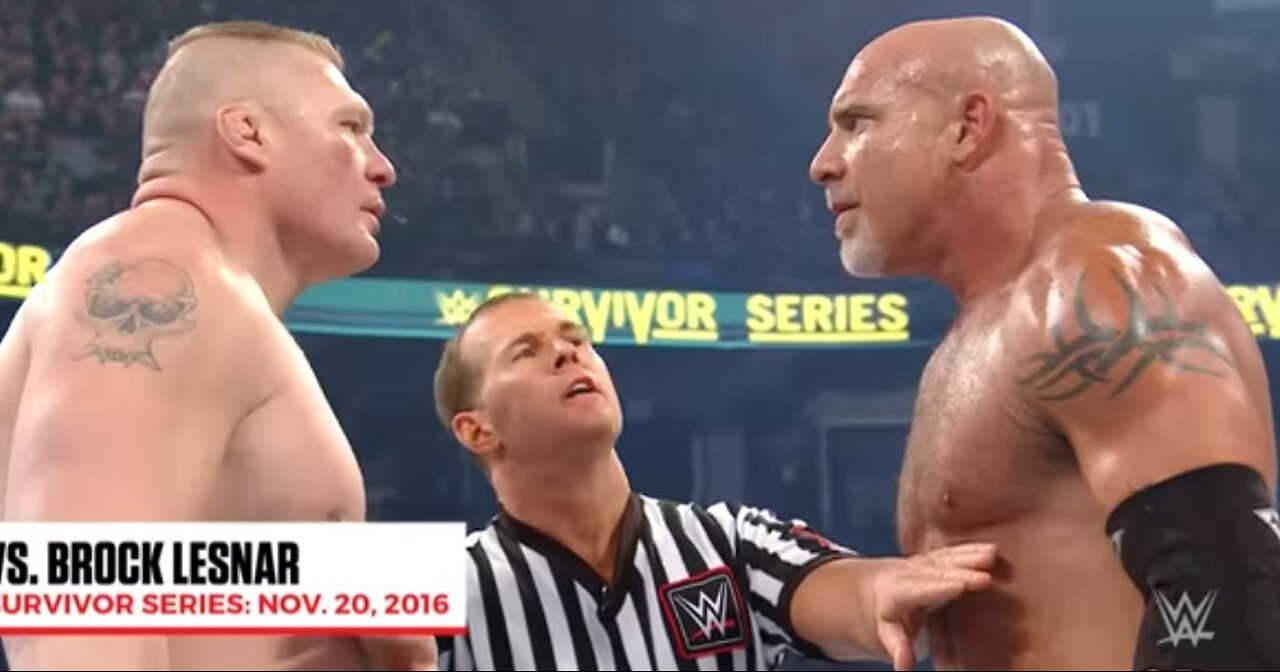 Goldberg WWE Return Matches vs Brock Lesnar, Undertaker & Kevin Owens
