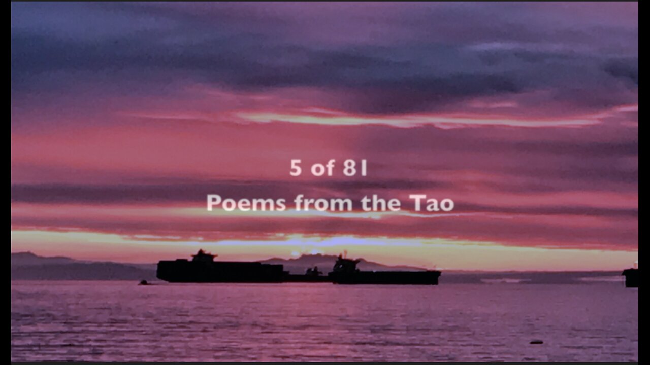 5 of 81, Poems from the Tao, Spoken Word by Pryde Foltz