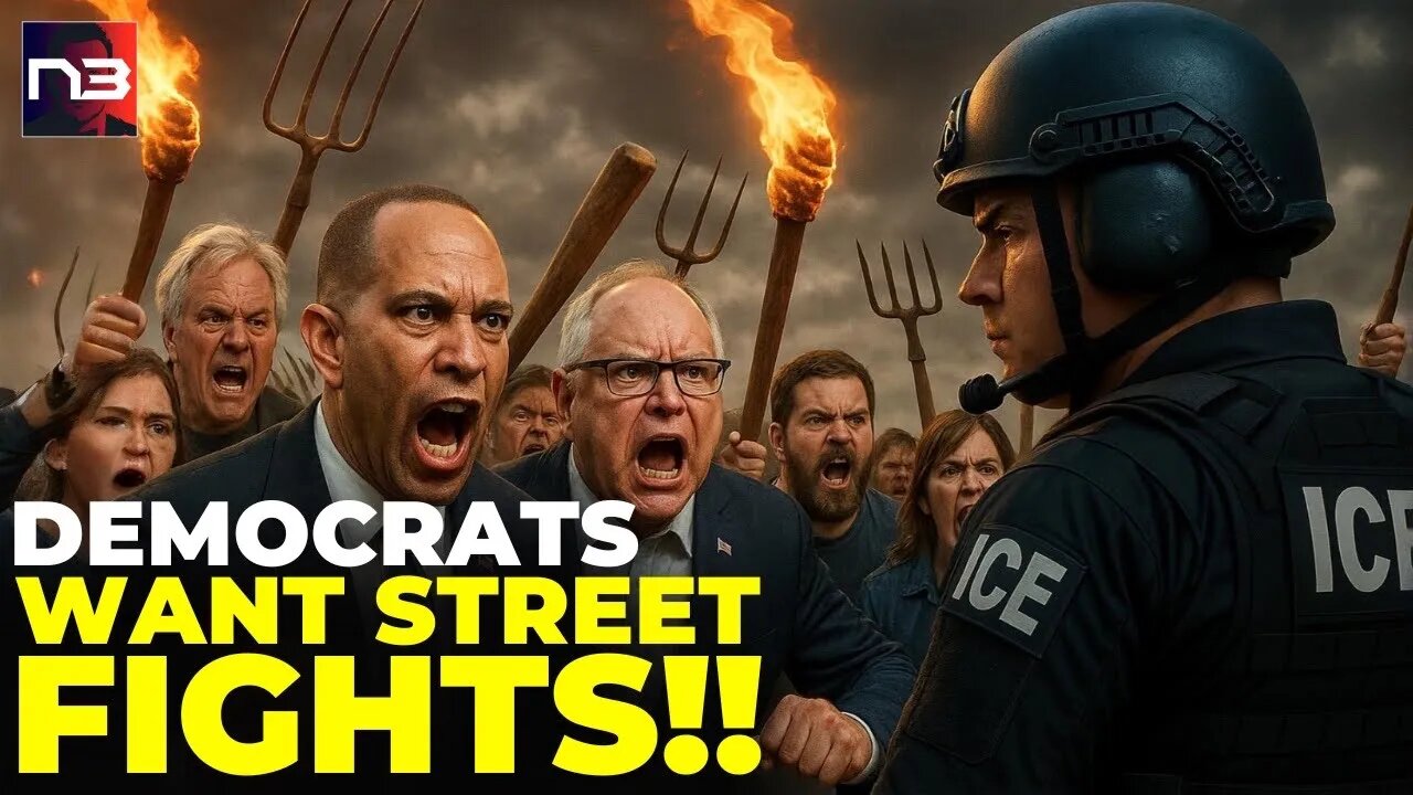 URGENT: Democrats Call for STREET FIGHTS Against ICE - Jeffries Says UNMASK Every Agent NOW!