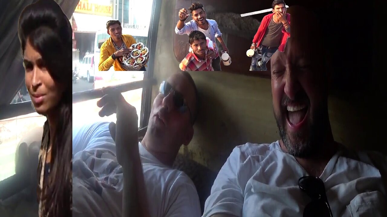 09 Foreigners Ride A Local Indian Bus! , #World ,