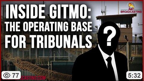 Inside Expanded GITMO: The Military's Operating Base for Tribunals ~ w/ Lt Col Matt Meck & JMC