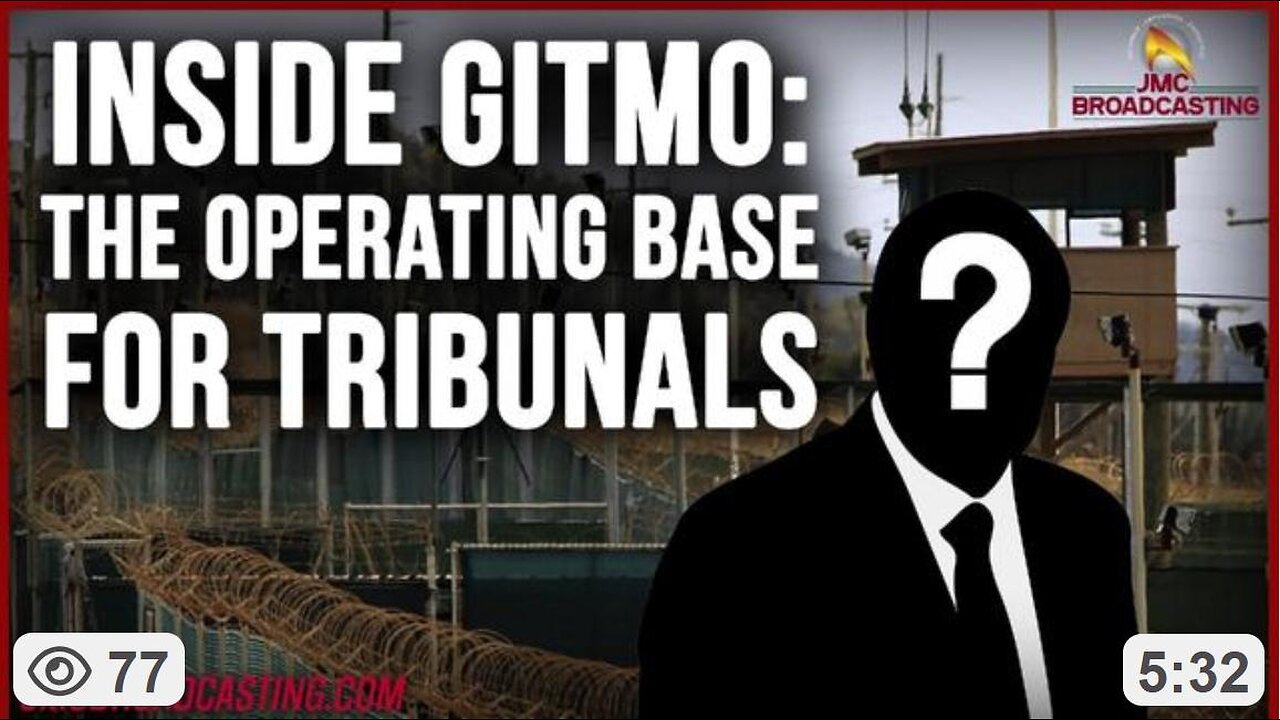 Inside Expanded GITMO: The Military's Operating Base for Tribunals ~ w/ Lt Col Matt Meck & JMC