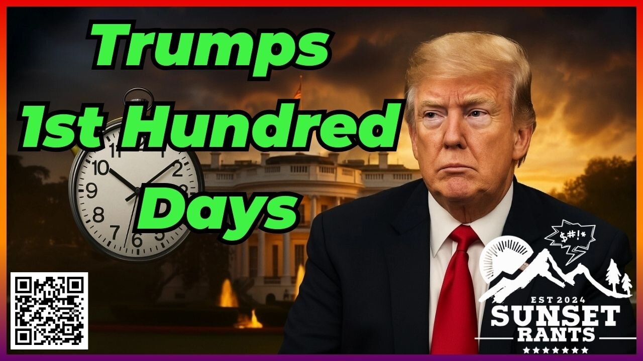 Trumps (2nd) 1st Hundred Days, Lights Out in Spain, and Rock & Roll -- Tonight on Sunset Rants