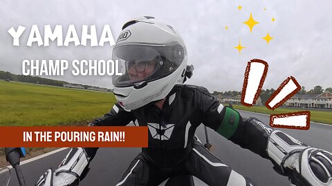Racing Motorcycles in the Rain Is CRAZY!