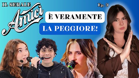 Questo serale è un DISASTRO! - Reaction Live Amici Il Serale ep. 3