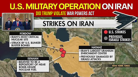 Did Trump Violate War Powers Act by Bombing Iran Nuclear Sites?