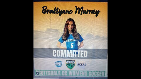 Brooklynne Murray 2025 Women's Soccer-Free Agent