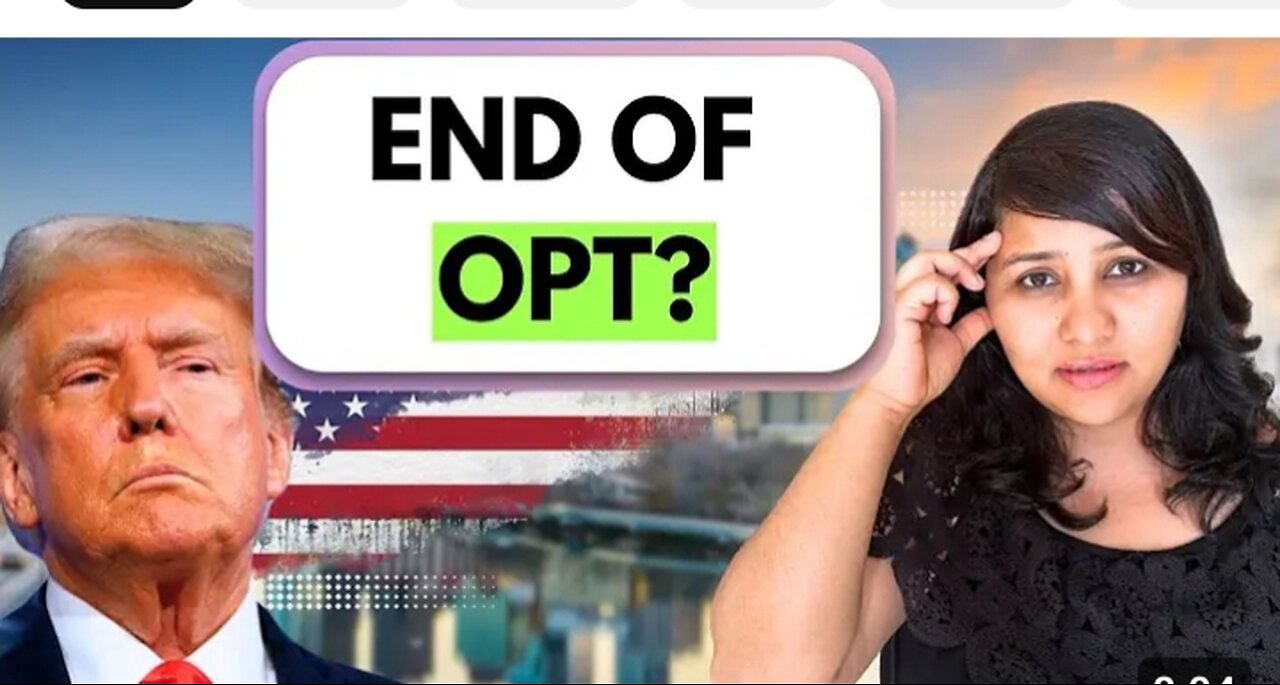 In turmp ending opt stem opt for student visas must watch video