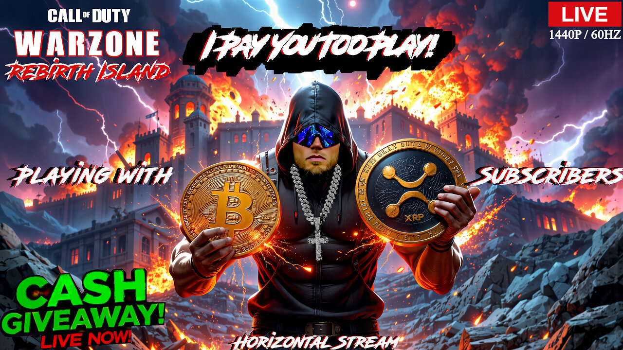 💲I Pay You to Play Call of Duty Warzone LIVE 🔴 Rebirth Customs & Cash! #callofduty #warzone #cod