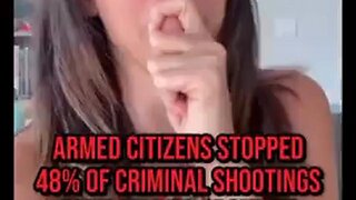 Armed citizens stopped 48 of criminal shootings last year