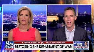 Sen. Hawley: ‘People Need to Fear the United States Again,’ and See That We Have the Most Lethal Military in the World