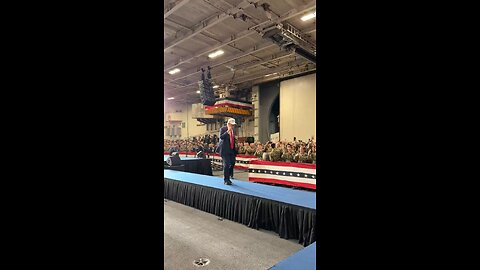 Trump dance with the U.S. Navy in Japan!