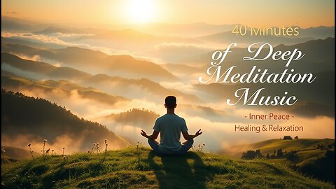 🎵 40 Minutes of Deep Meditation Music 🌿 | Inner Peace ✨ | Healing & Relaxation 🧘‍♀️