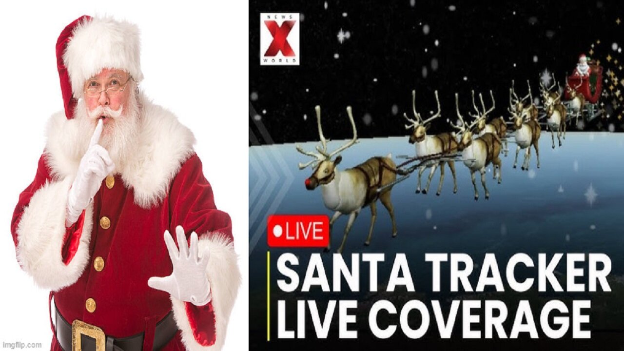 Norad Tracking Santa - Stranger Things Disclosure Day The Final Countdown