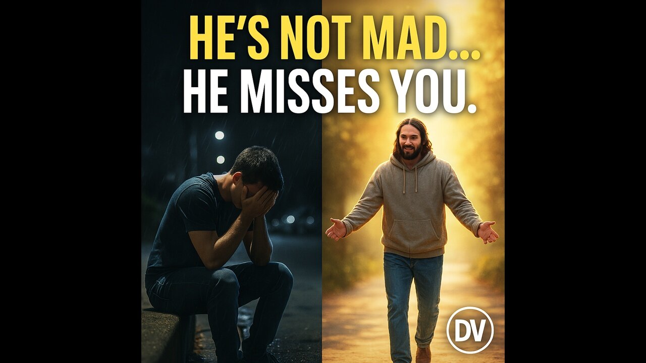 Jesus Isn’t Angry – He’s Waiting for You With Open Arms 🙏