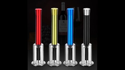Air Pressure Pump Bottle Opener, for Family Gathering, Party & Holidays