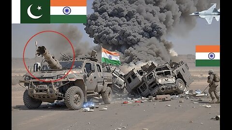 Pakistan India War | Pakistan Air Attack on Indian Army Weapons Supply Con...