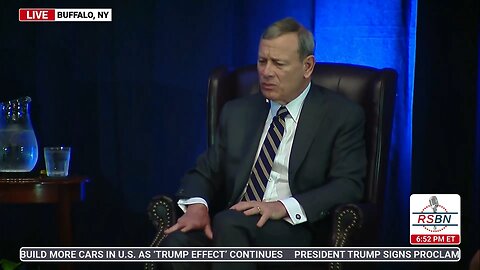WATCH: John Roberts Has A Fireside Conversation - 05/07/25