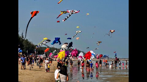2025 International Kite Festival (day 1) Cha-Am Thailand
