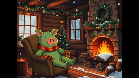 PIGMAS YULE LOG STREAM
