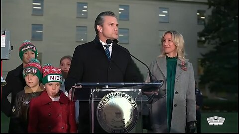 Sec of War: We’re Bringing Christmas BACK To The Pentagon!