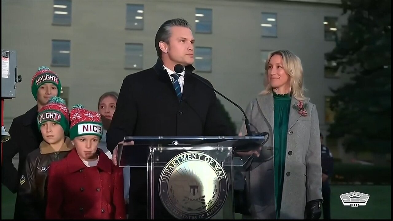 Sec of War: We’re Bringing Christmas BACK To The Pentagon!