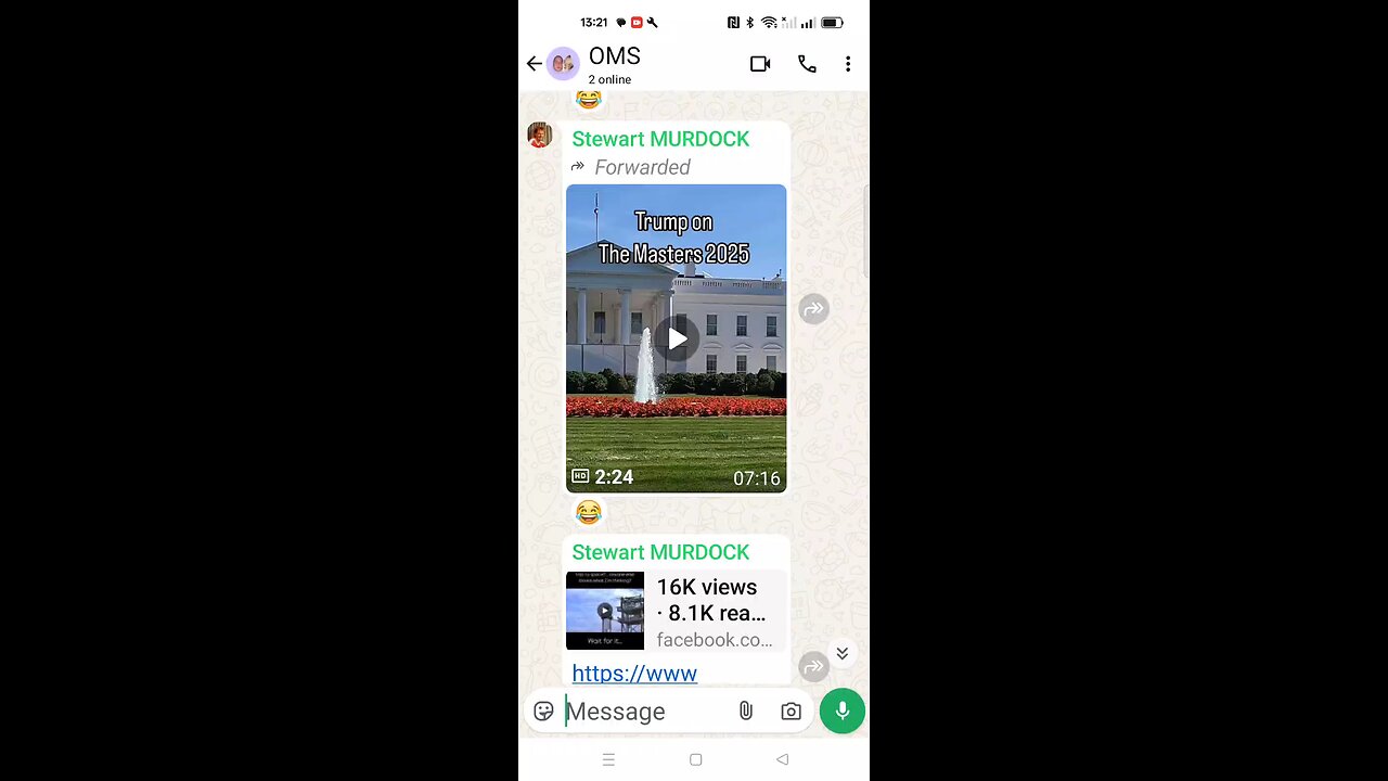 Trump on Augusta