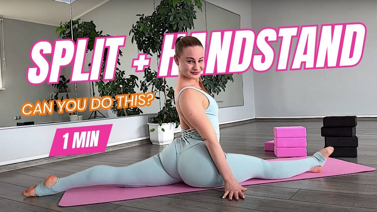 Stretch Like a Gymnast in 1 Minute! | Master Splits & Leg Flexibility FAST!