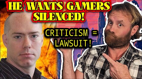He Wants Gamers Silenced with a New Law!
