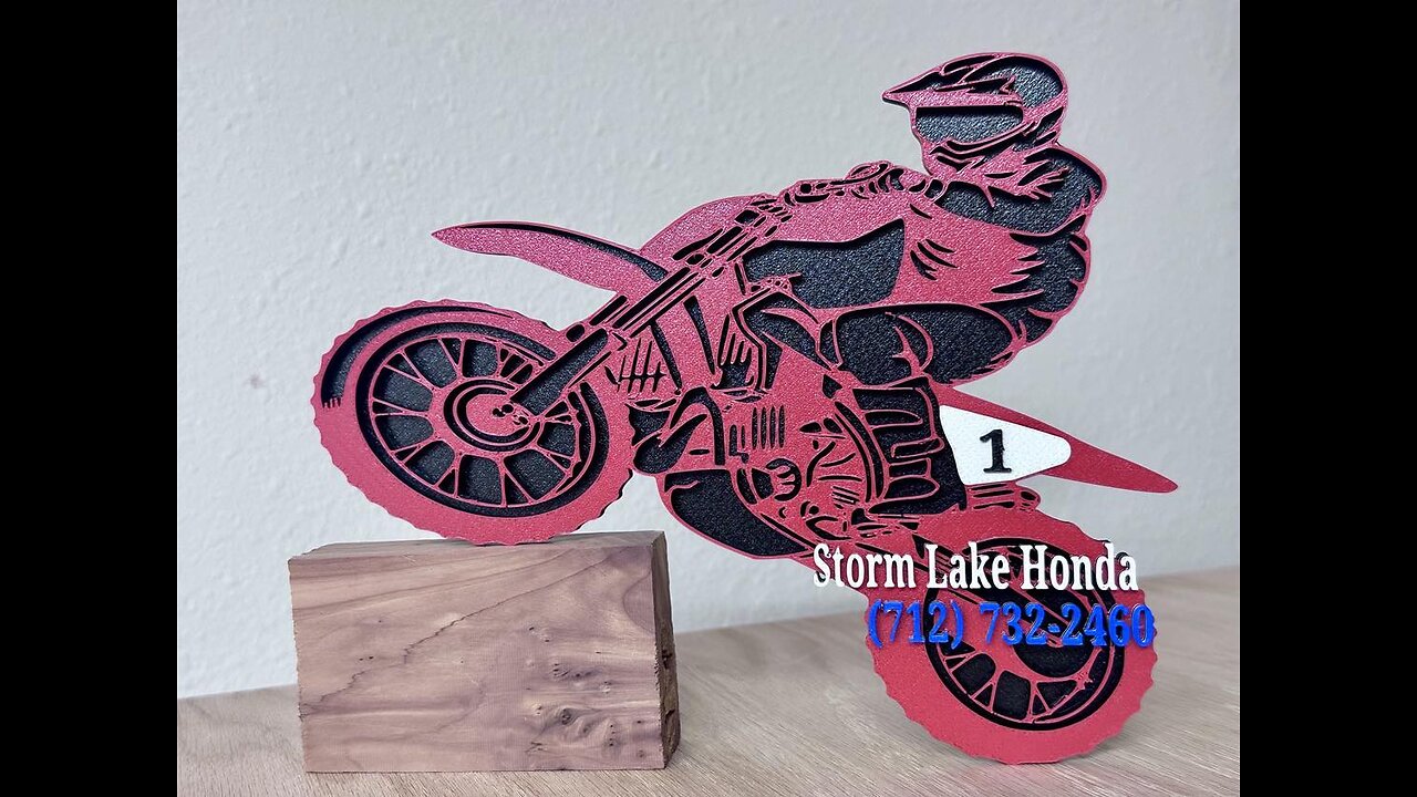 3d printed Motocross Magnet