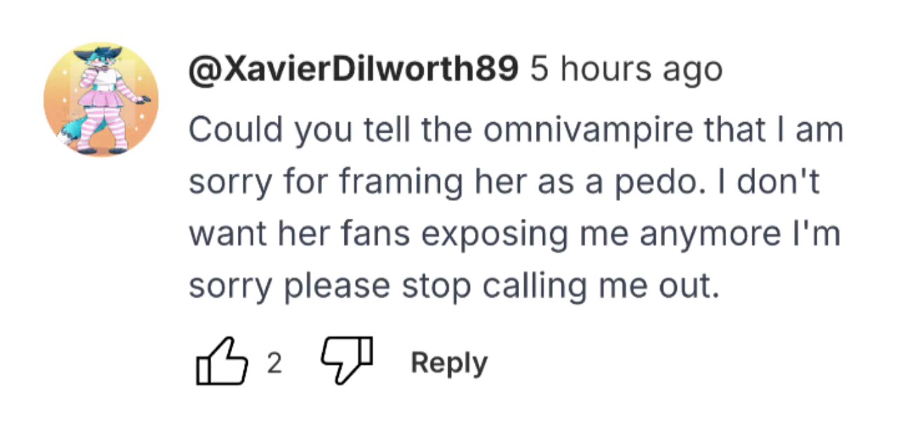 xaviers soulless empty apology