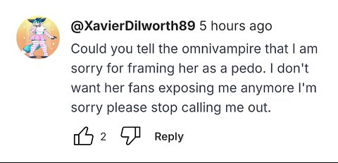 xaviers soulless empty apology