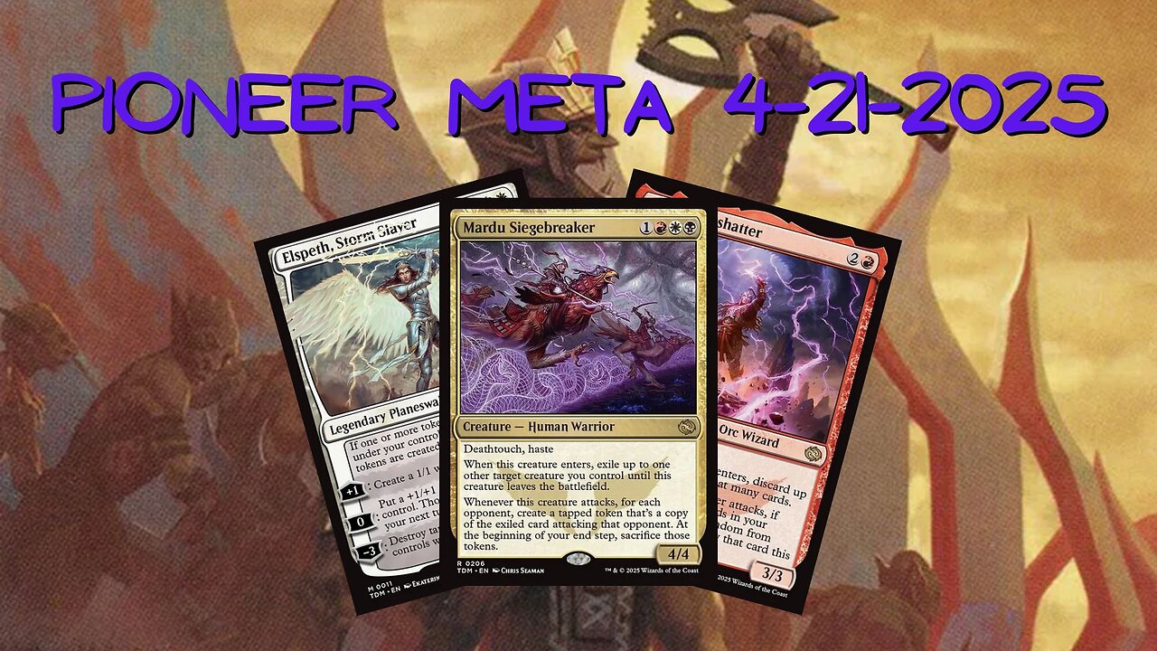 Watching The Pioneer Meta 04-15-25 to 04-21-25 | Magic the Gathering | MTG Metagame Analysis
